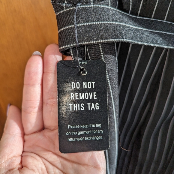 Express striped dress w/ Bow belt - Picture 4 of 5